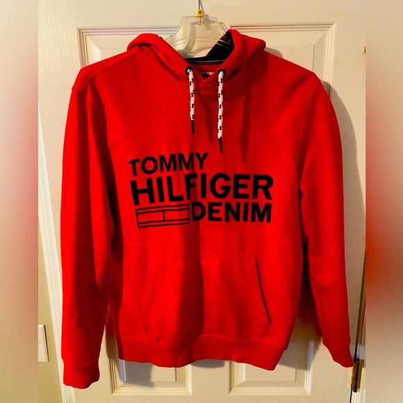 Tommy Hilfiger Other - Tommy Hilfiger Large Red Hoodie